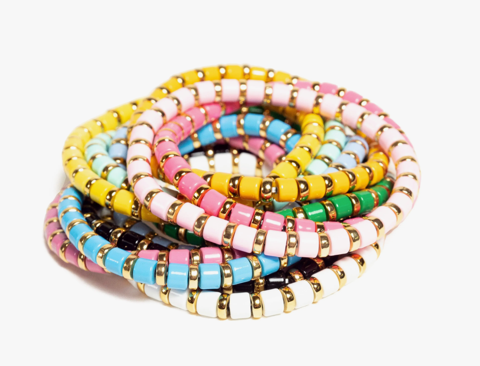 Dream in Color Enamel Bracelets