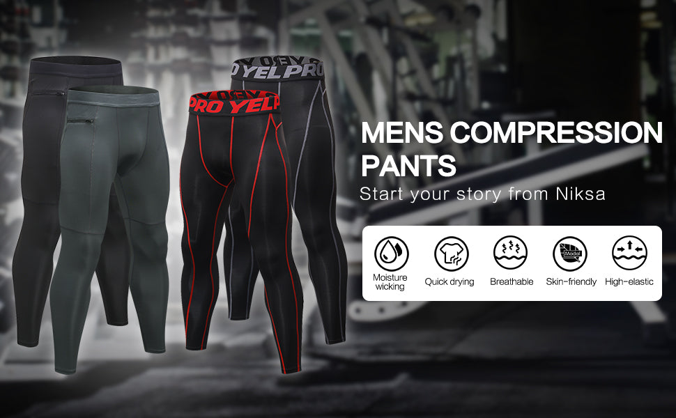 Men's compression pants