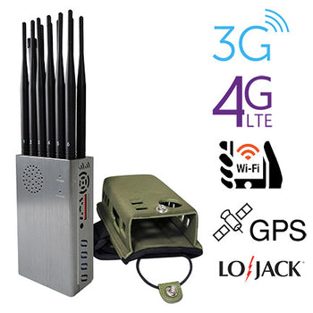 12 Antennen GPS WiFi Störsender für tragbare Mobiltelefone