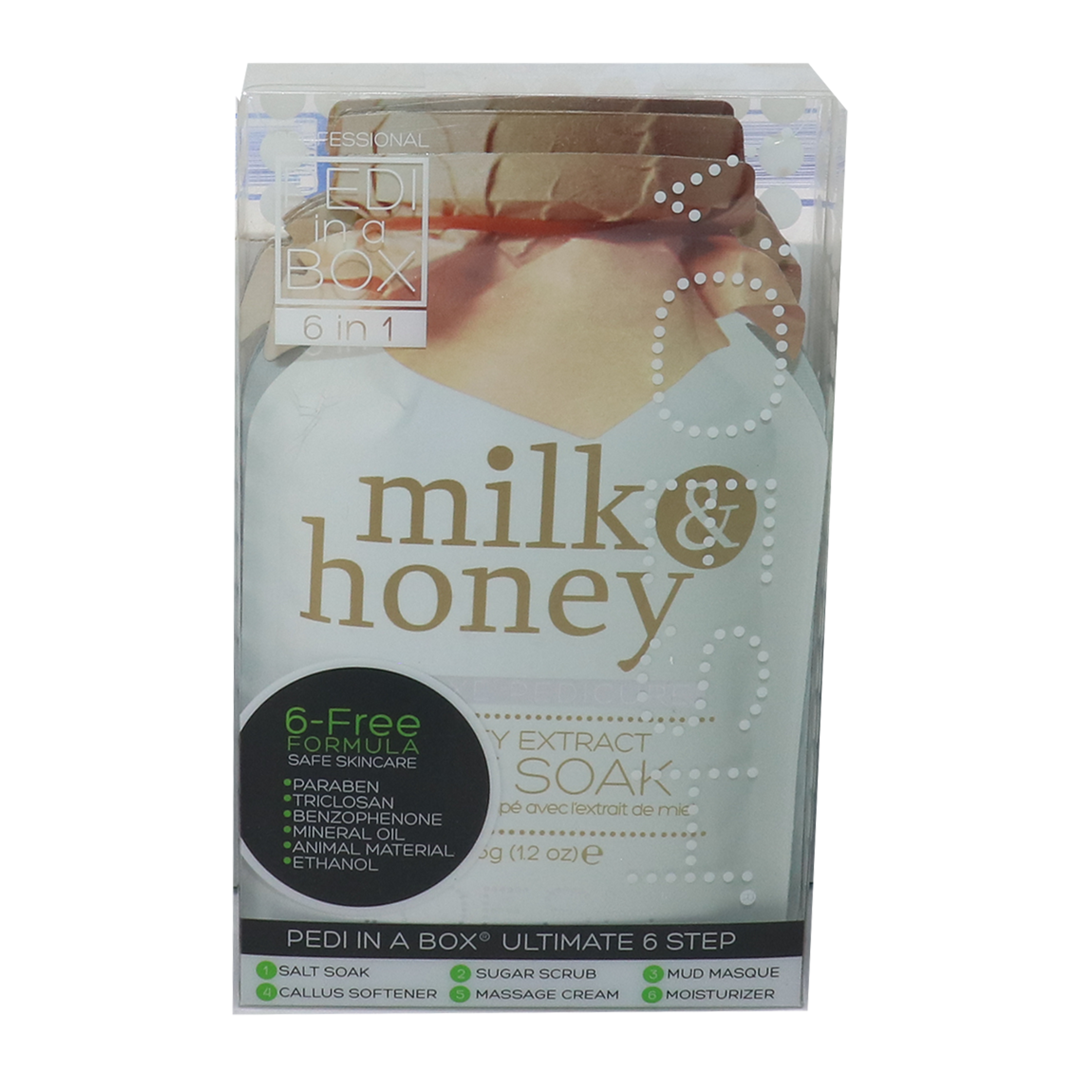 Voesh Pedi In A Box Ultimate 6-Step Milk & Honey