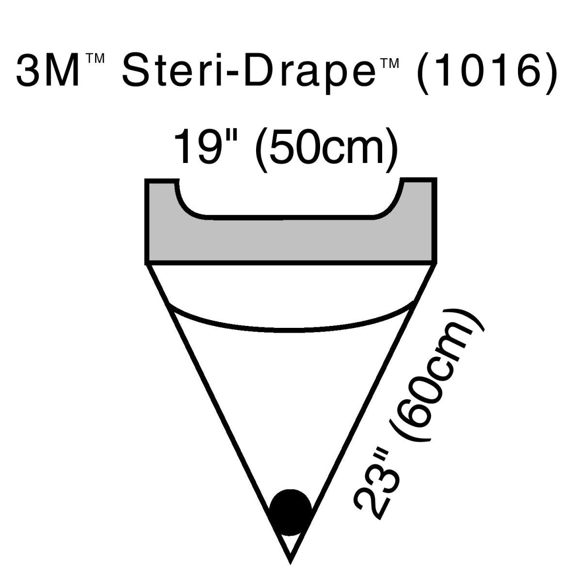 3M Steri Drape Irrigation Pouch Surgical Drape