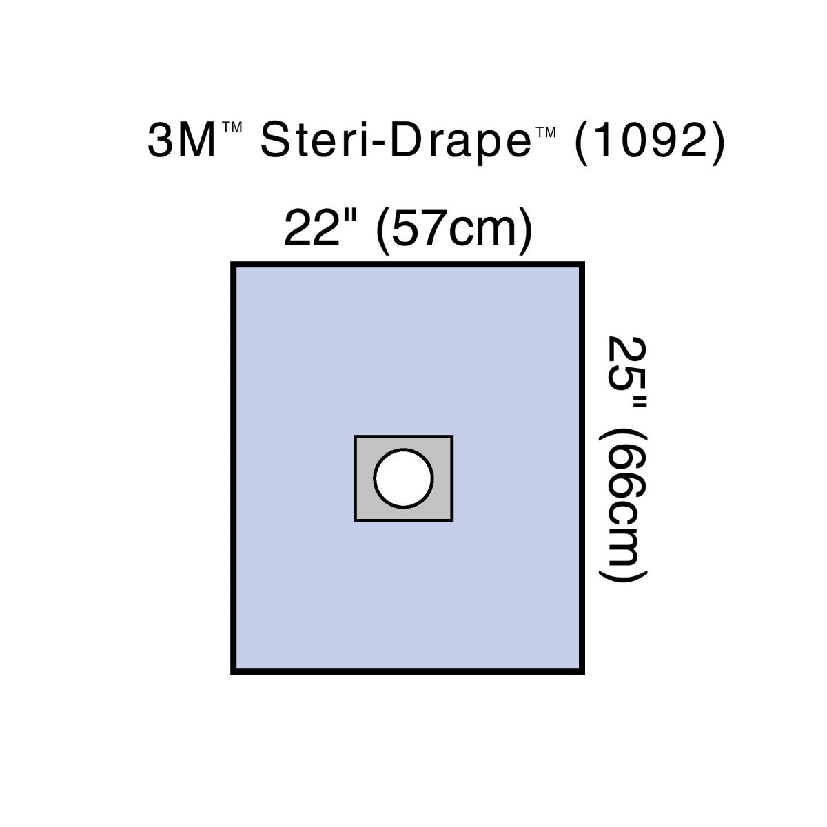 3M Steri Drape Sterile Small Surgical Drape