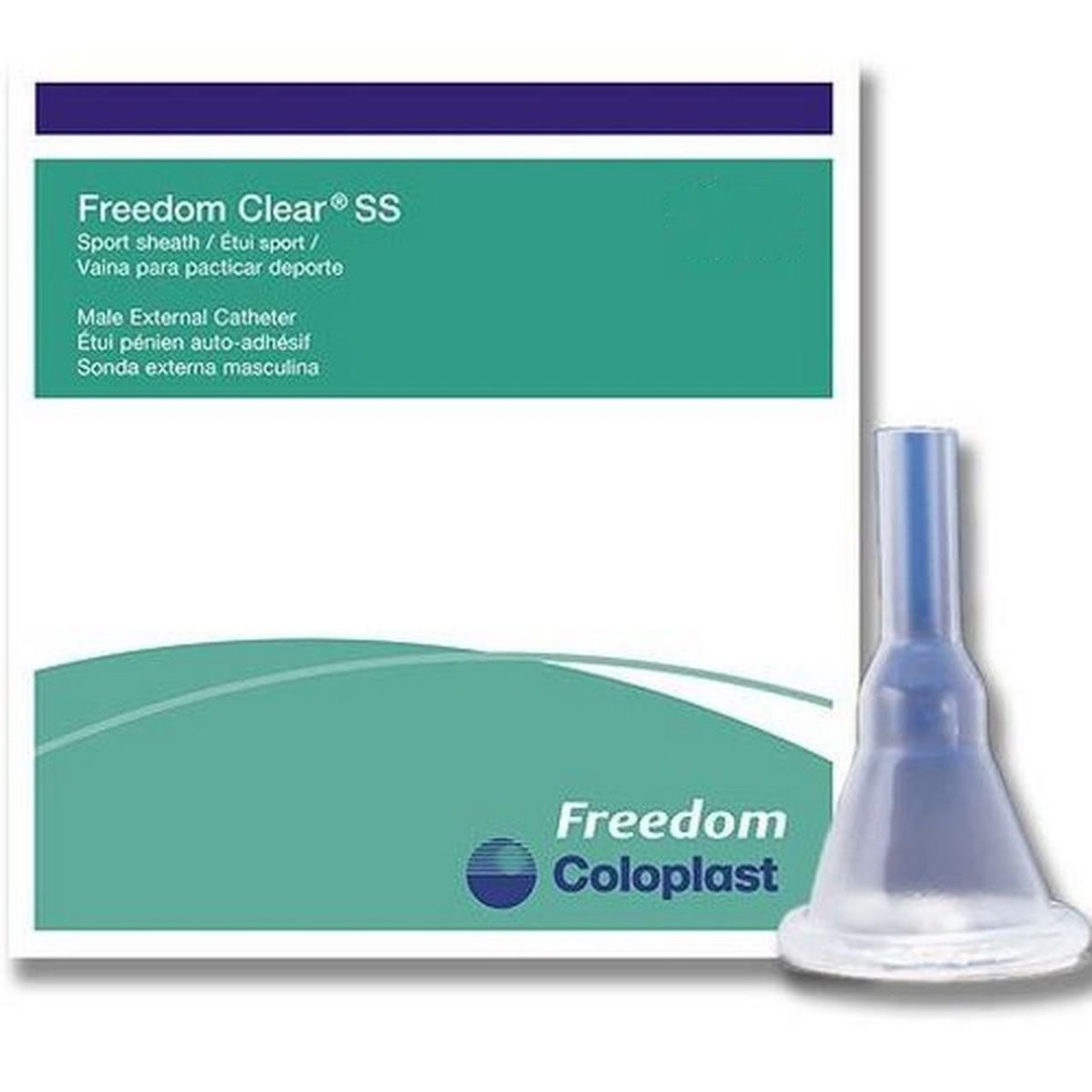 Coloplast Freedom Clear Ss Male External Catheter
