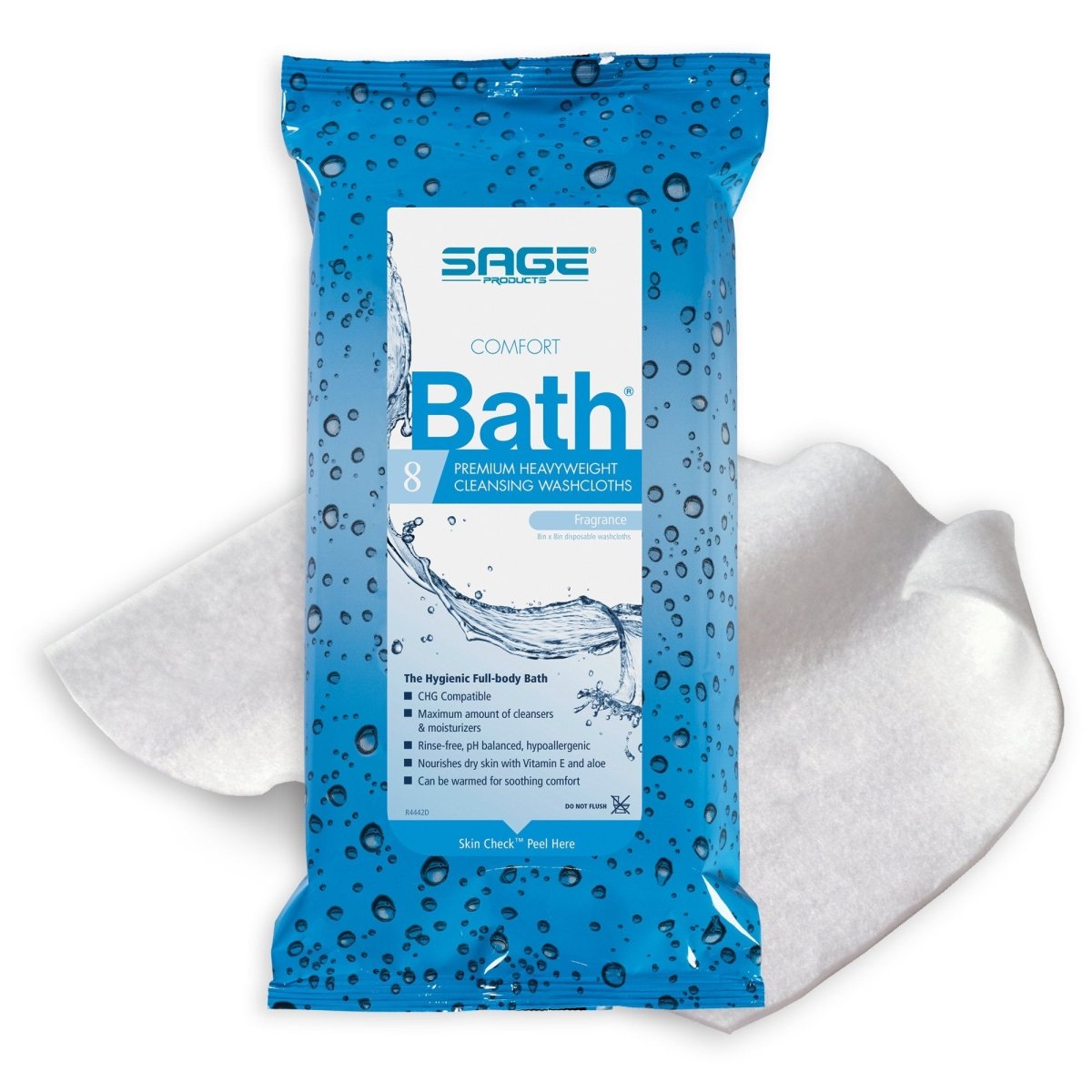 Comfort Bath Cleansing Washcloths