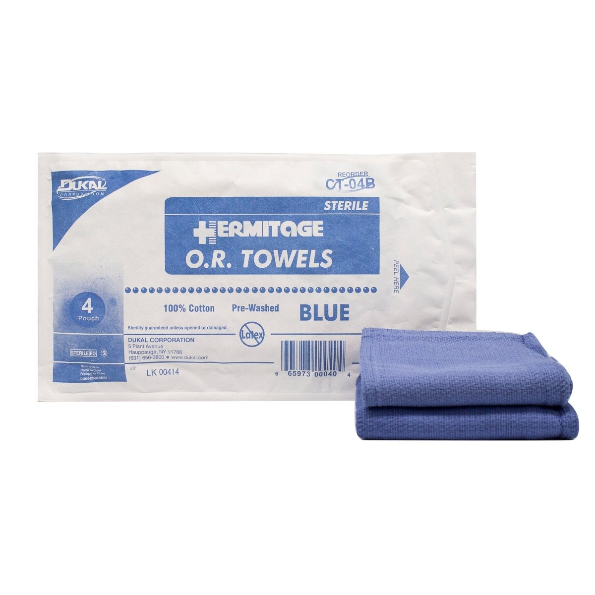 Dukal Sterile Blue O.R. Towel