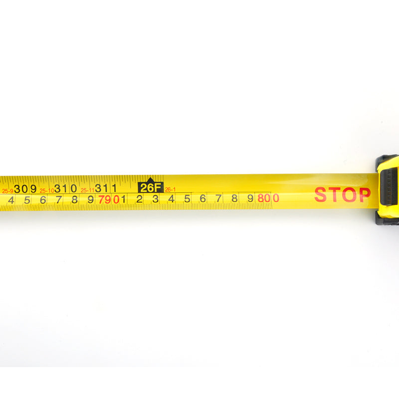 WINTAPE 8M/26Inch Metric Steel Tape Retractable Waterpoof Resistance to Fall Measuring Ruler Distance Construction Tools