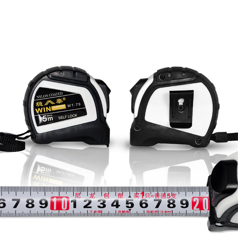 Portable Tape Measure 5M Steel Tape Measure Nylon Resistance To Fall Waterproof Distance Measuring Tape Measuring Tool