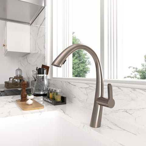 Kitchen Faucet Single Handle Modern One Hole Bar Sink Faucet