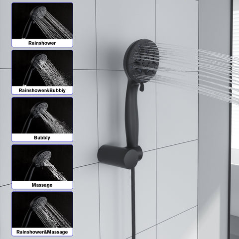 10 Inch Rainfall Round Shower System Shower Head and Handheld Shower