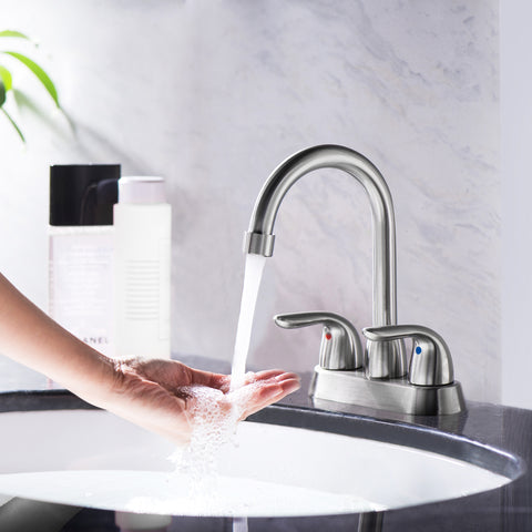 2 Handle Bathroom Sink Faucet Modern Bathroom Sink Faucet Design