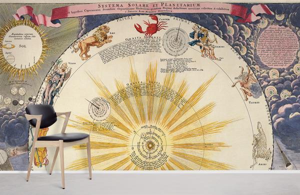 Papier peint Antique Celestial