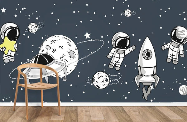 Fond d'écran Astronautes et Aliens