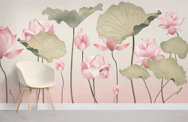 Papier peint Fleur de lotus