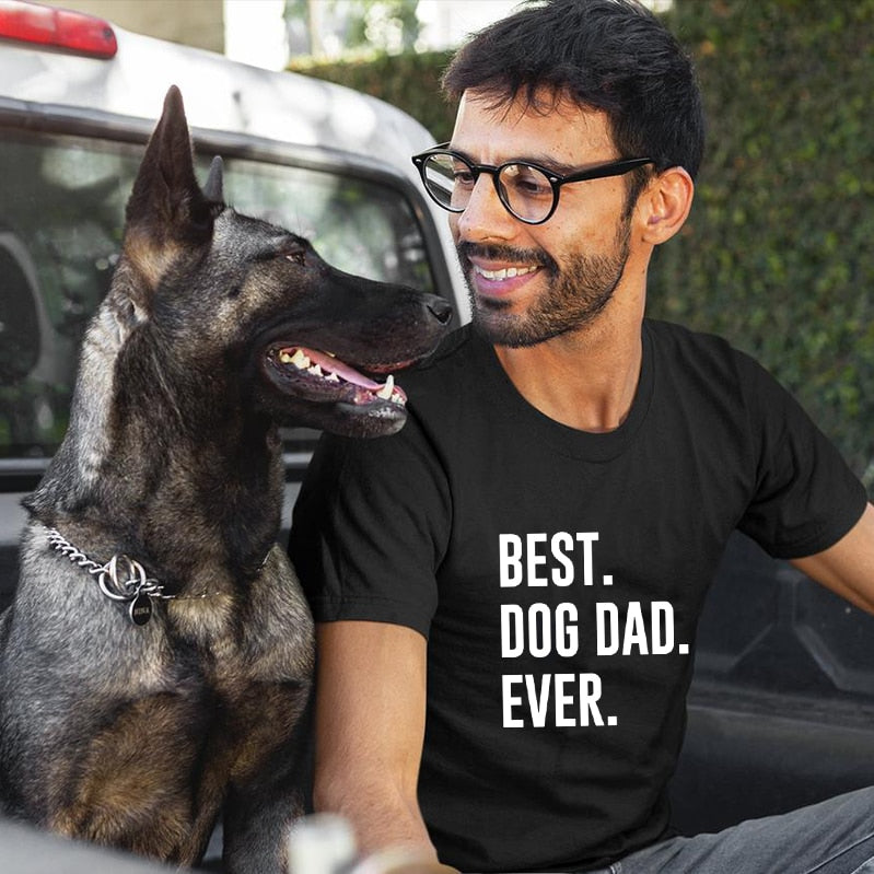 Mens Graphic T-Shirt | Best Dog Dad Ever