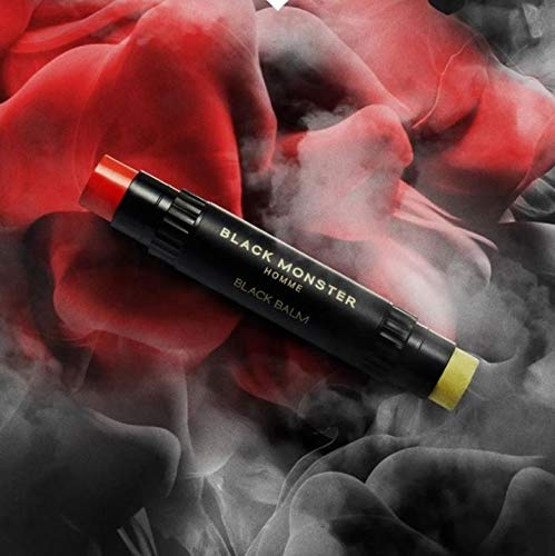 [BLACK MONSTER] Black Balm Dual-Ended Tinted Lip Balm & Lip Moisturizer for Men 2.4g