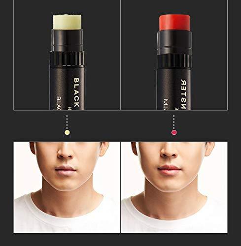 [BLACK MONSTER] Black Balm Dual-Ended Tinted Lip Balm & Lip Moisturizer for Men 2.4g