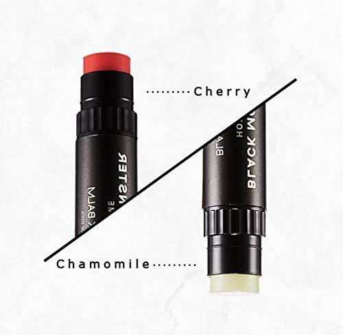 [BLACK MONSTER] Black Balm Dual-Ended Tinted Lip Balm & Lip Moisturizer for Men 2.4g