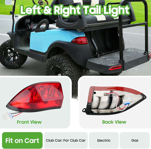 Club Car Precedent left and right tail lights