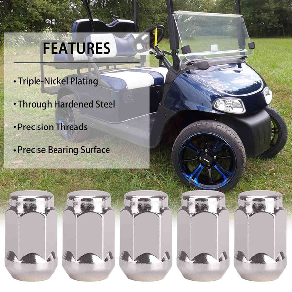 Golf Cart Wheel Lug Nuts Universal