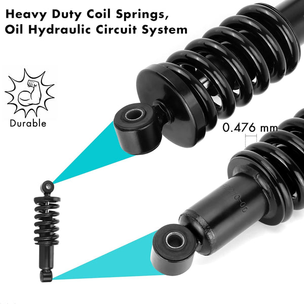 Golf Cart Heavy Duty Rear Shock Absorber for Yamaha G&E 1995-up G14 G16 G19 G20 G22 G29|10L0L