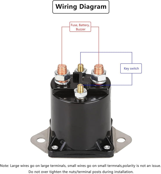 36 Volt 4 Terminal Electric Solenoid Replacement