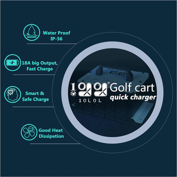 Golf Cart 48V 18A Battery Charger