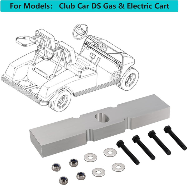 Golf Cart Low Pro Front End Lift Kit Block for Club Car DS Gas & Electric |10L0L