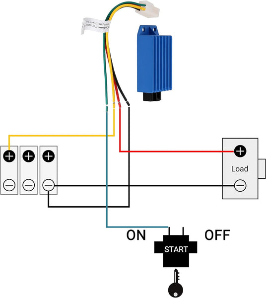 DC Converter Regulator Reducer for EZGO Yamaha Club Car