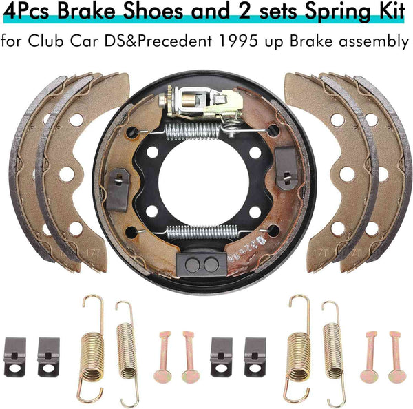 Golf Car Brake Pads Brake Spring Kit for Club Car DS G&E 1995-up and Precedent