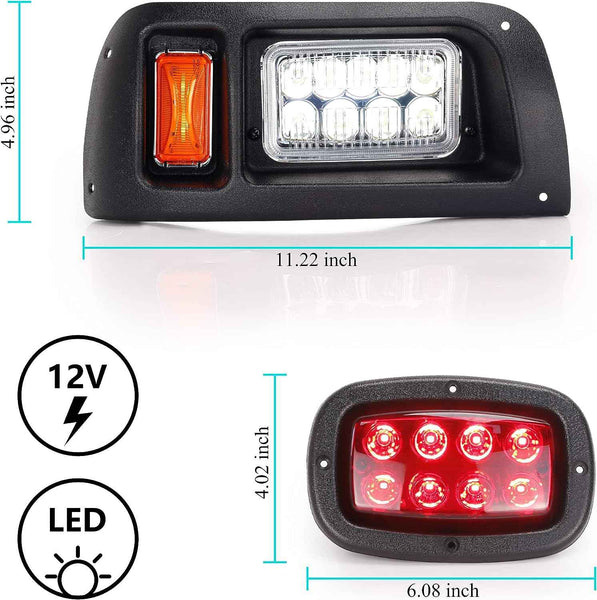 Club Car DS Golf Cart Universal LED Light Set