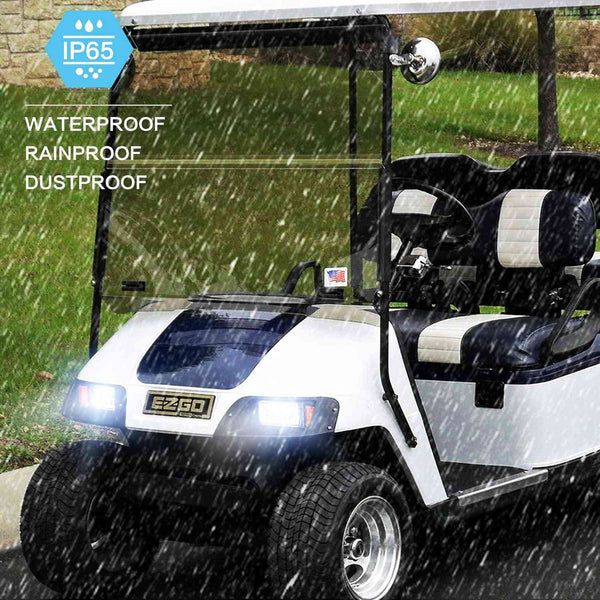 Golf Cart LED Headlight and Taillight Rainproof