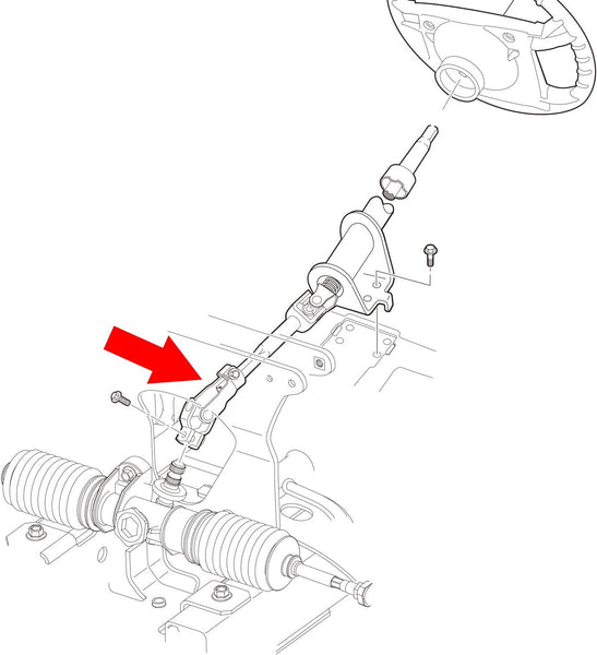 Club Car Steering Rack Alignment Golf Cart Metal Steering Lower Yoke for Club Car - 10L0L