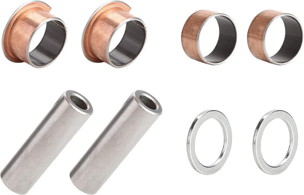 Golf Cart Spindle King Pin Tube and Bushing Kit for EZGO RXV 2008-up