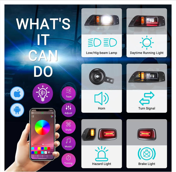 Golf Cart Lighting Ideas