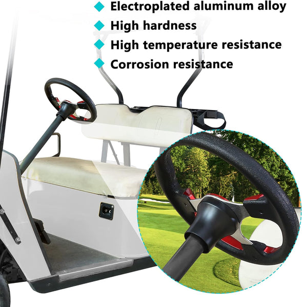 Golf Cart Steering Wheel-Carbon Fiber Racing Steering