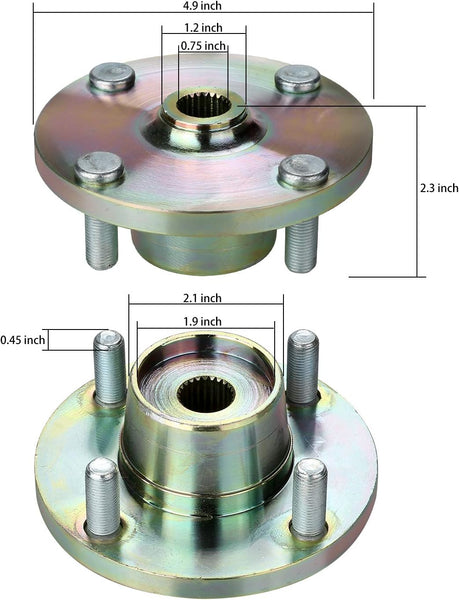 Golf Cart Rear Hub Assembly Fit Yamaha G8 G9 1992-up G14 G16 G19-G22 G&E |10L0L