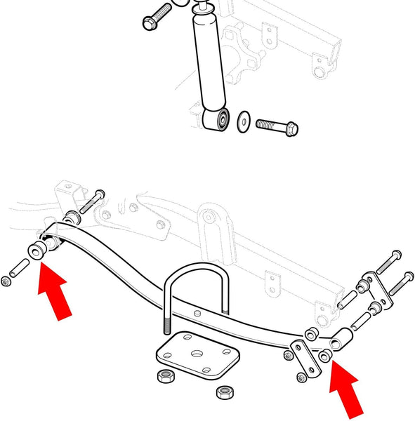 Golf Cart Rear Spring Bushing Kit Installation