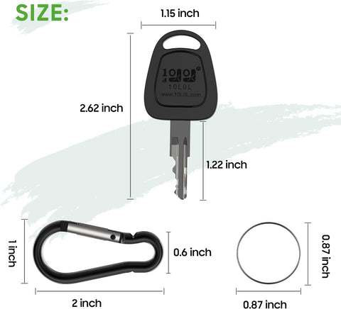 Golf Cart Ignition Keys Size