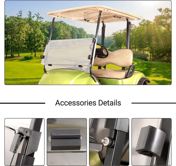 Golf Cart Windshield Clear