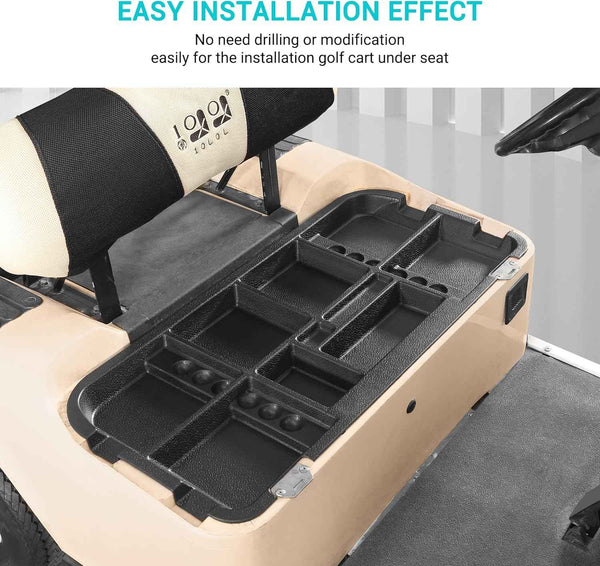 Golf Cart Original Trojan Battery Underseat Organizer Container Holder Plate