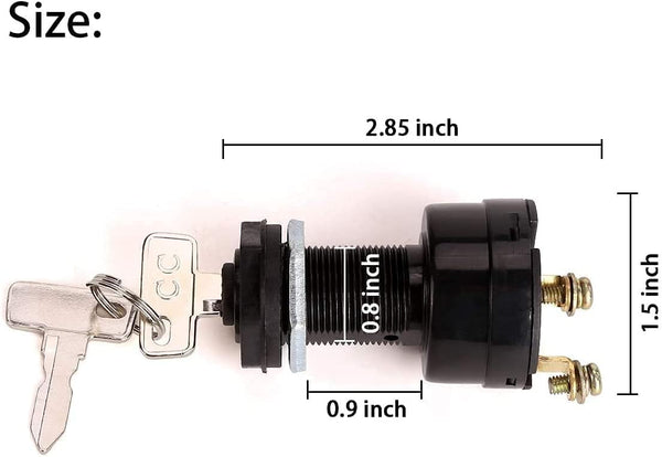 Starter Ignition Switch Key Switch for Club Car DS 1996-up