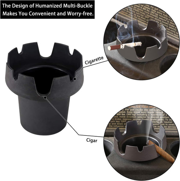 Cup Holder Cigarette Cigar Ashtray Universal for Club Car Yamaha EZGO Golf Cart Boat Car|10L0L