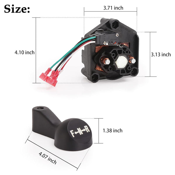 Heavy Duty Forward and Reverse Switch Size