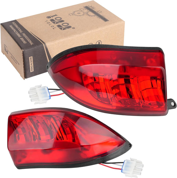 Golf Cart LED Tail Lights for Club Car Precedent 2004-up and Tempo 2018-up|10L0L