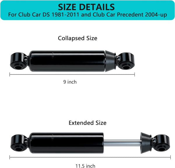 Front Shock Absorbers for Club Car DS Precedent
