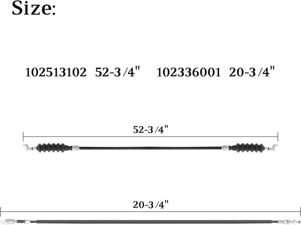Golf Cart Governor & Accelerator Cable Kit Size