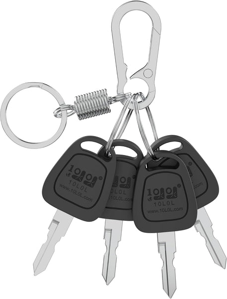 4 Pack Golf Cart Keys for Club Car DS 1982-up and Club Car Precedent 2004-up|10L0L