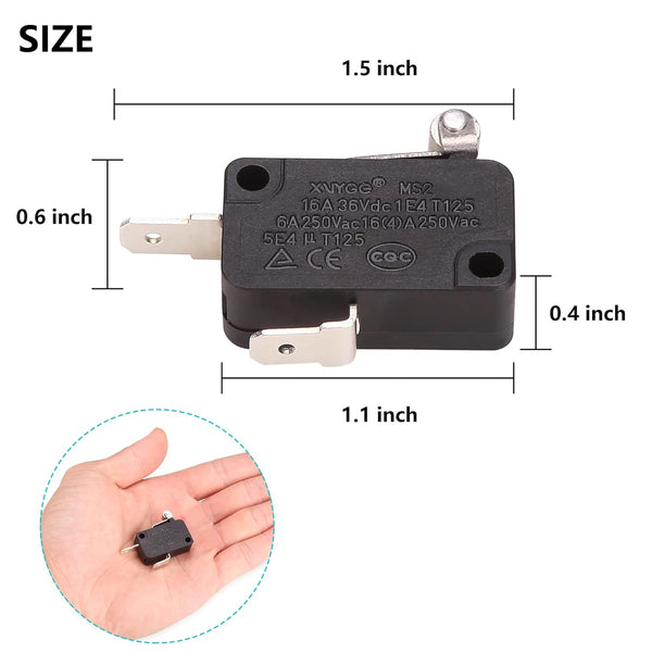 Accelerator Pedal Box Micro Switch for EZGO TXT 1994-up Gas(4 Cycle) and Electric