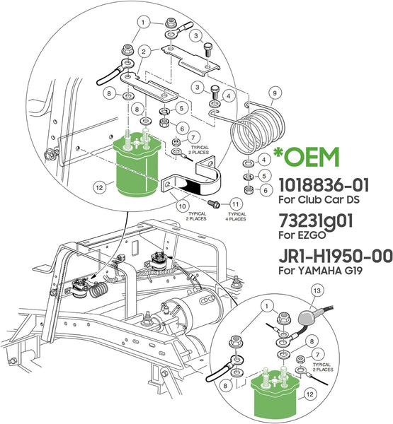 Golf cart solenoid wiring diagram