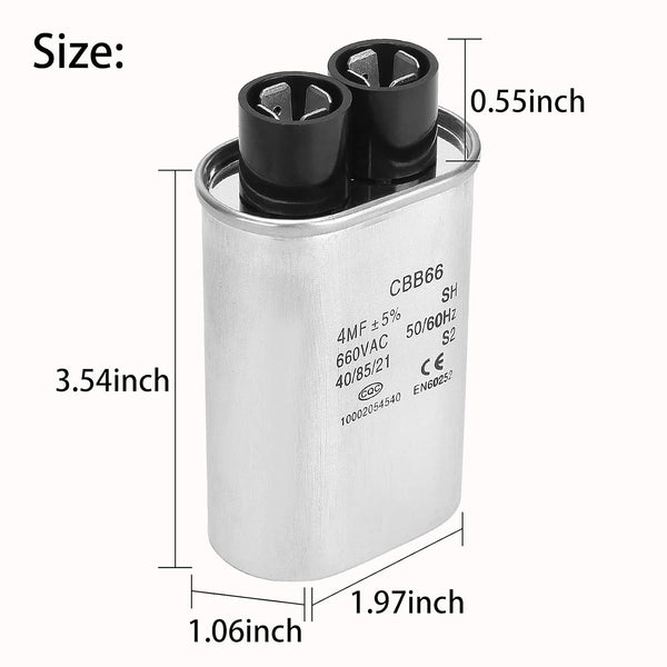 EZGO Golf Cart Capacitor Size